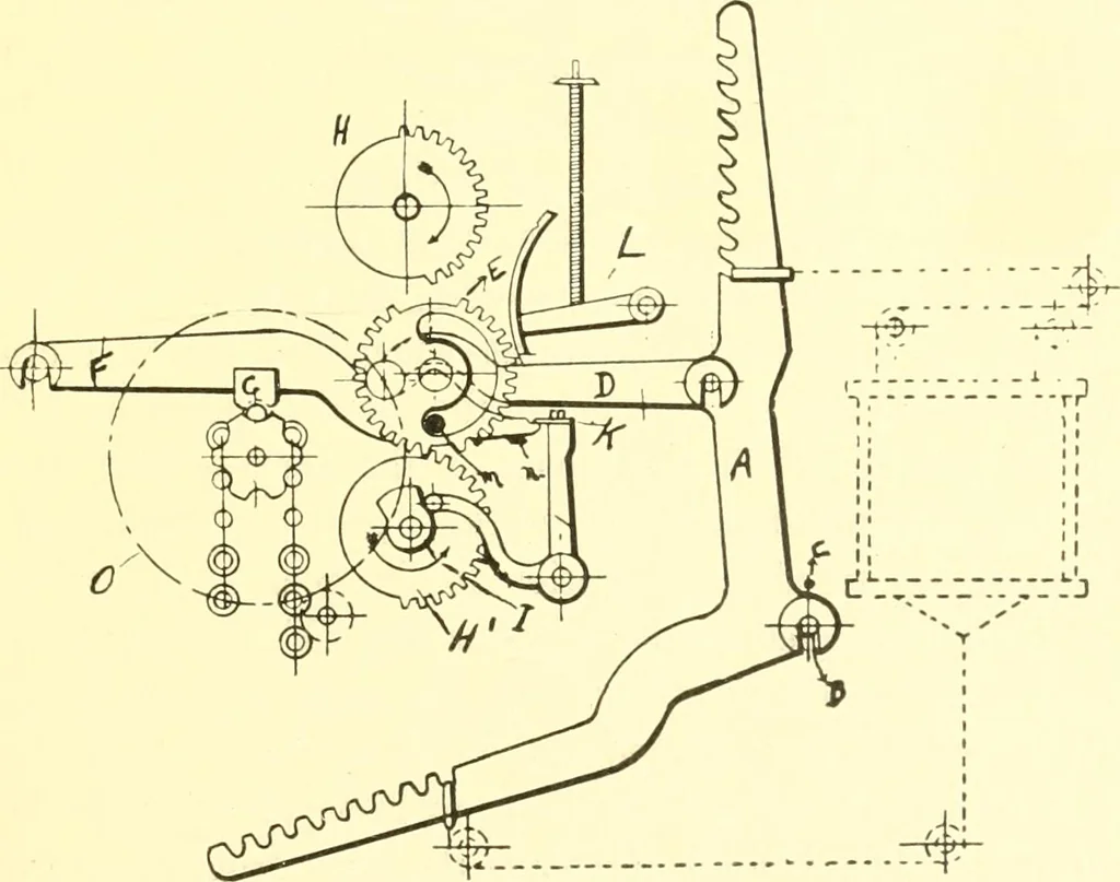 An illustration from Weaving - plain and fancy, 1907, leaf 80