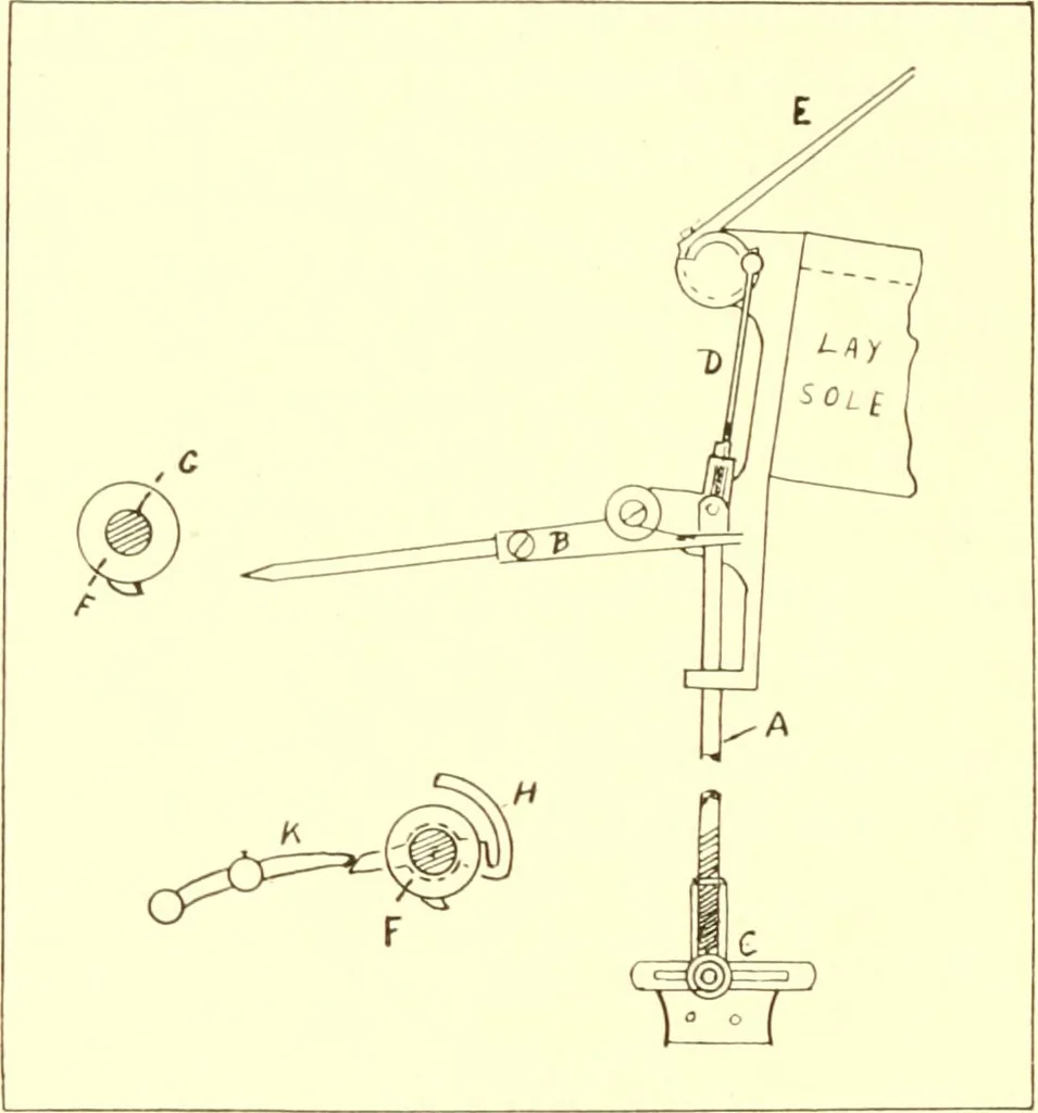 An illustration from Weaving - plain and fancy, 1907, leaf 89