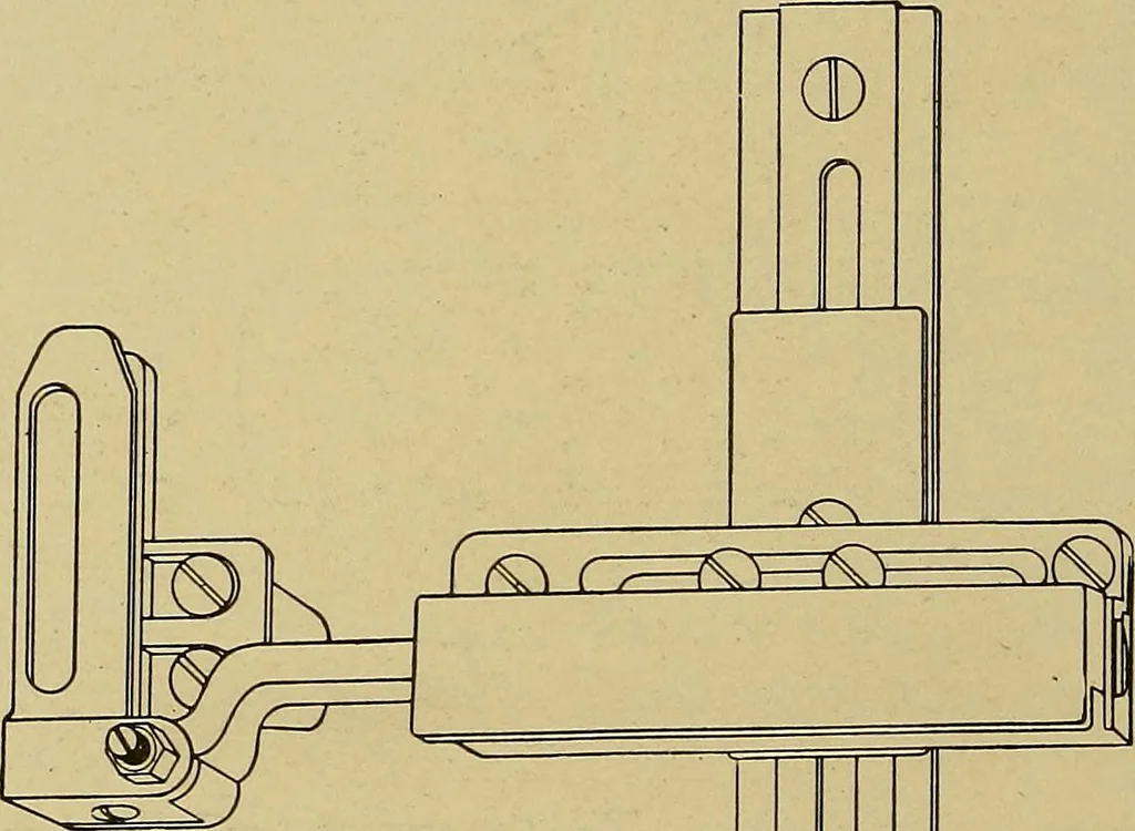 An illustration from Weaving; a practical guide to the mechanical construction, operation, and care of weaving machinery, and all details of the mechanical processes involved in weaving, 1909, leaf 225