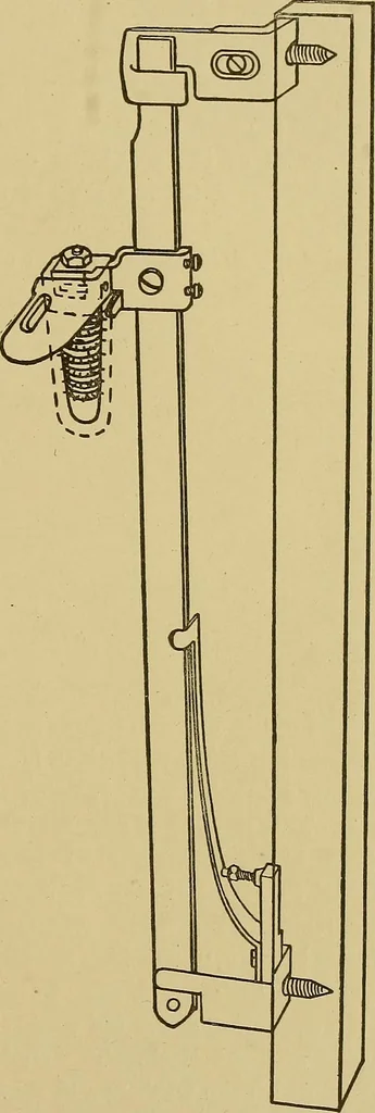 An illustration from Weaving; a practical guide to the mechanical construction, operation, and care of weaving machinery, and all details of the mechanical processes involved in weaving, 1909, leaf 230
