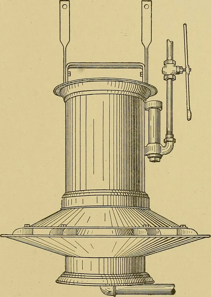 An illustration from Weaving; a practical guide to the mechanical construction, operation, and care of weaving machinery, and all details of the mechanical processes involved in weaving, 1909, leaf 304