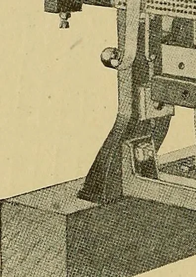An illustration from Weaving; a practical guide to the mechanical construction, operation, and care of weaving machinery, and all details of the mechanical processes involved in weaving, 1909, leaf 325