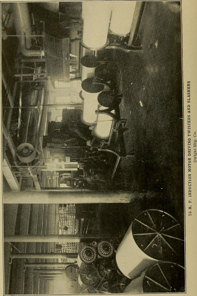 An illustration from Weaving; a practical guide to the mechanical construction, operation, and care of weaving machinery, and all details of the mechanical processes involved in weaving, 1909, leaf 49