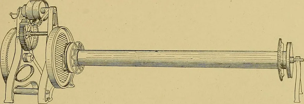 An illustration from Weaving; a practical guide to the mechanical construction, operation, and care of weaving machinery, and all details of the mechanical processes involved in weaving, 1909, leaf 92