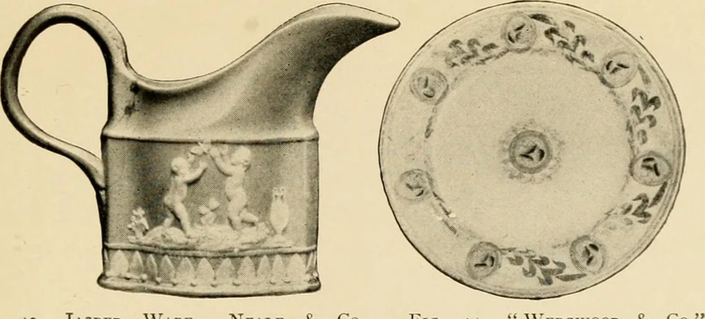 An illustration from Wedgwood and his imitators, 1909, leaf 142