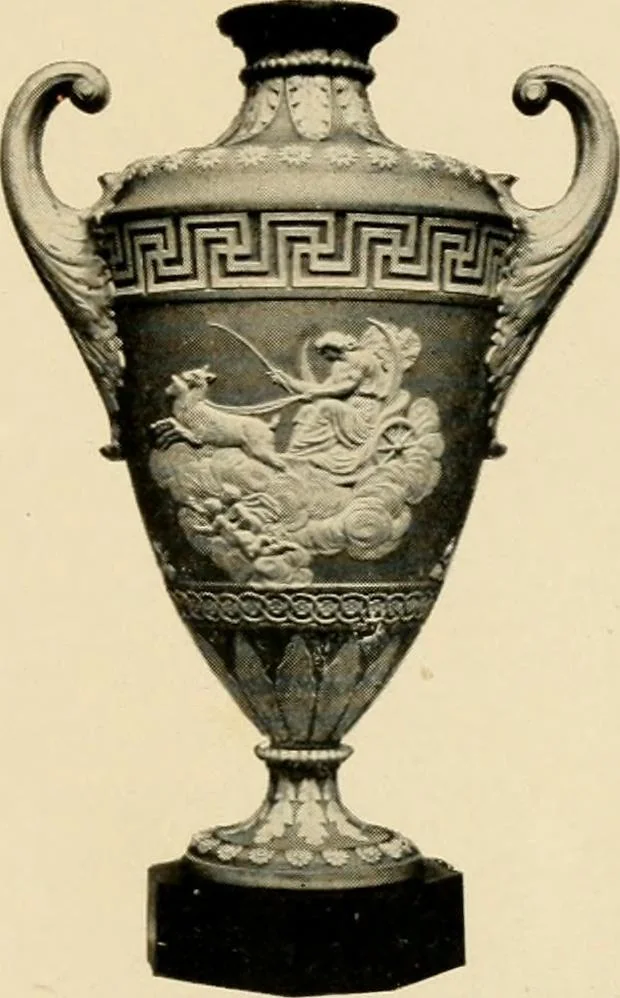 An illustration from Wedgwood and his imitators, 1909, leaf 142