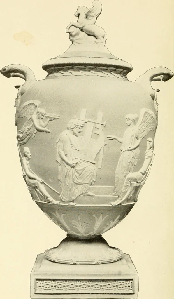 An illustration from Wedgwood and his imitators, 1909, leaf 7