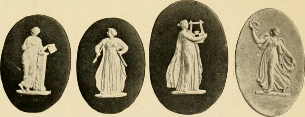 An illustration from Wedgwood and his imitators, 1909, leaf 84