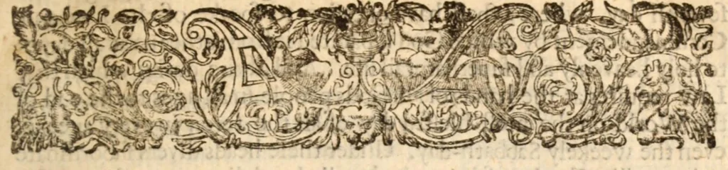 An illustration from The doctrine of the weekly Sabbath .., 1641, leaf 13