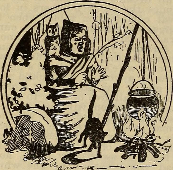 An illustration from Wehman Bros.' new book of one hundred and fifty parlor tricks and games : home-made apparatus, 1905, leaf 123