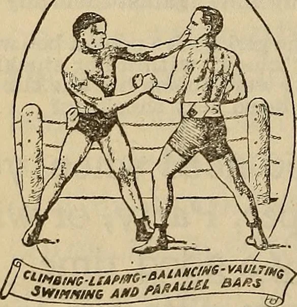 An illustration from Wehman Bros.' new book of one hundred and fifty parlor tricks and games : home-made apparatus, 1905, leaf 141