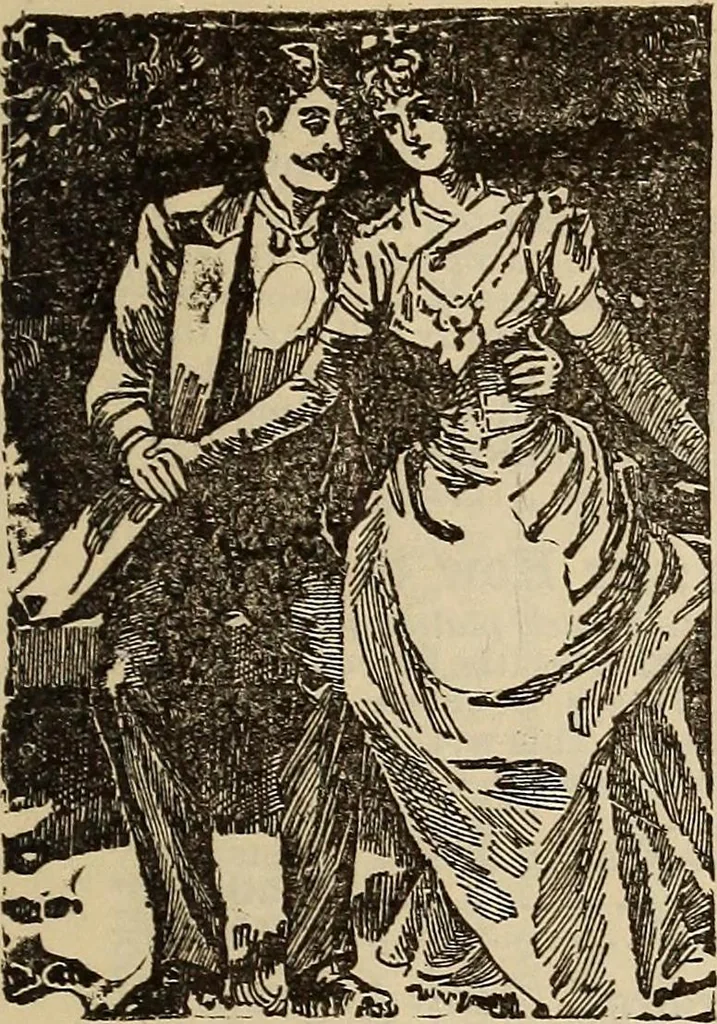 An illustration from Wehman Bros.' new book of one hundred and fifty parlor tricks and games : home-made apparatus, 1905, leaf 150
