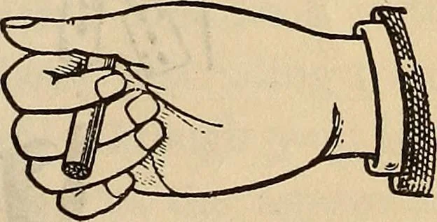An illustration from Wehman Bros.' new book of one hundred and fifty parlor tricks and games : home-made apparatus, 1905, leaf 24