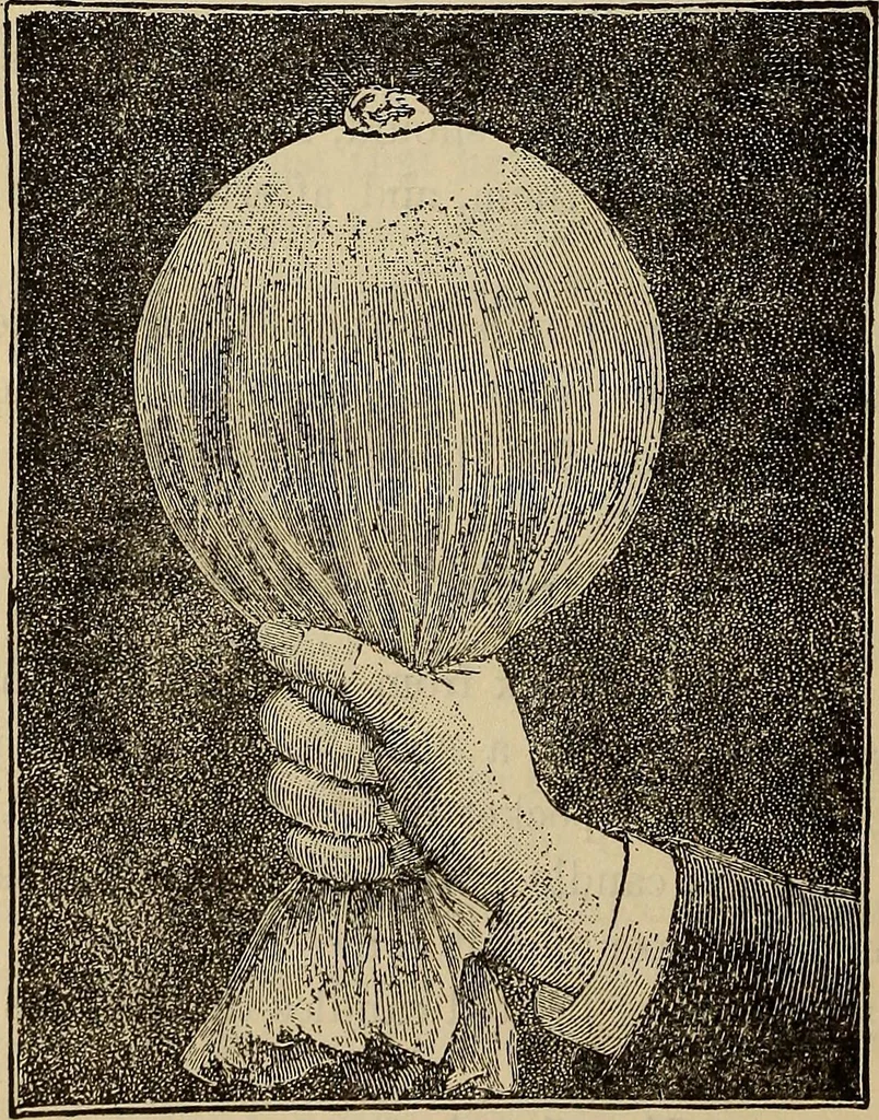 An illustration from Wehman Bros.' new book of one hundred and fifty parlor tricks and games : home-made apparatus, 1905, leaf 75