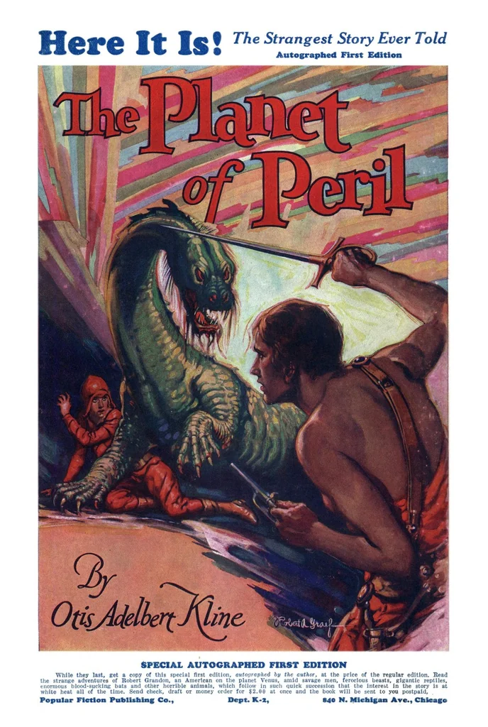 An illustration from Weird Tales v14 n05 [1929-11], 1929, leaf 147