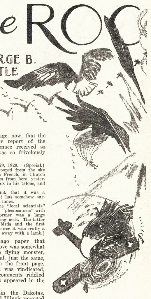 An illustration from Weird Tales v14 n05 [1929-11], 1929, leaf 25
