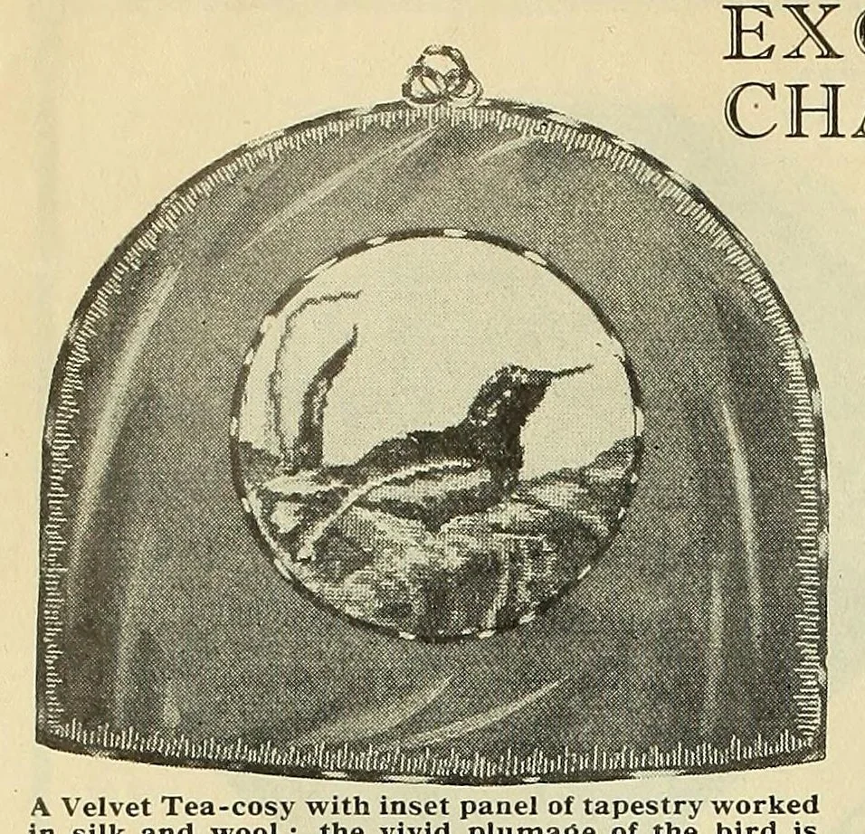 An illustration from Weldon's antique tapestry, 1920, leaf 10