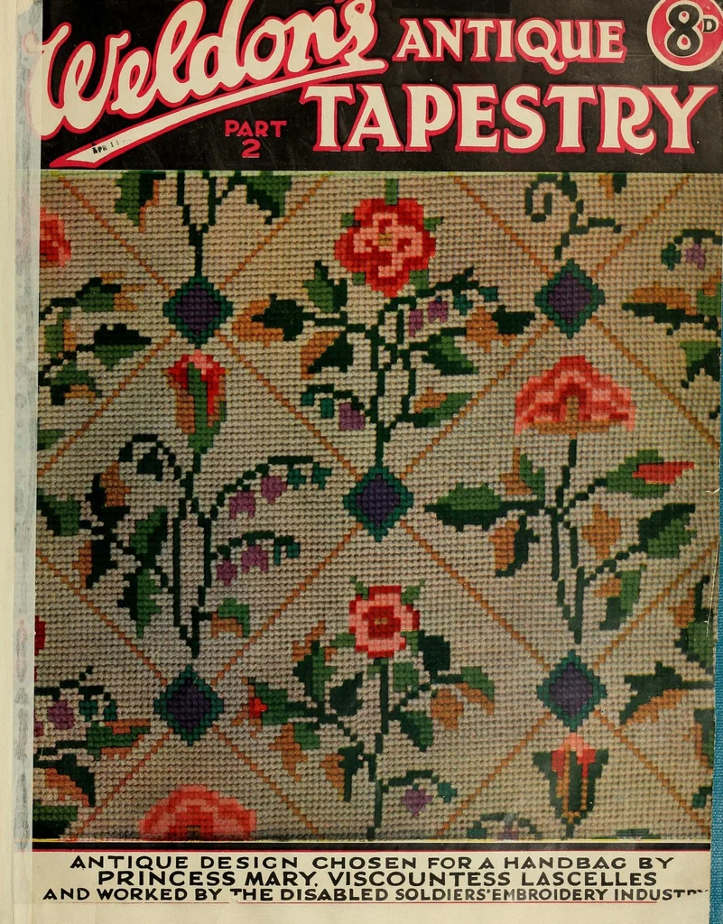 An illustration from Weldon's antique tapestry, 1920, leaf 5