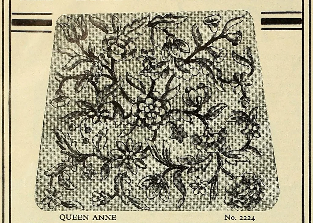 An illustration from Weldons flower embroidery, 1900, leaf 32