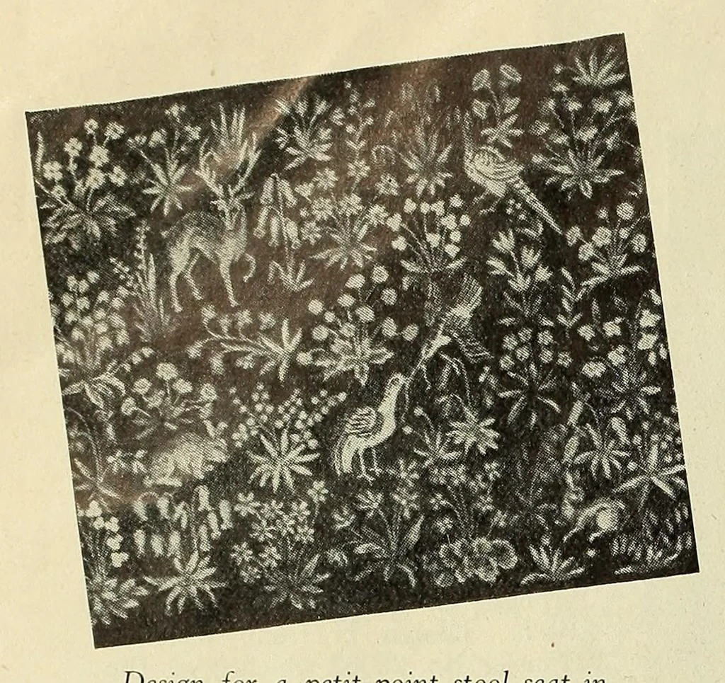 An illustration from Weldons flower embroidery, 1900, leaf 8
