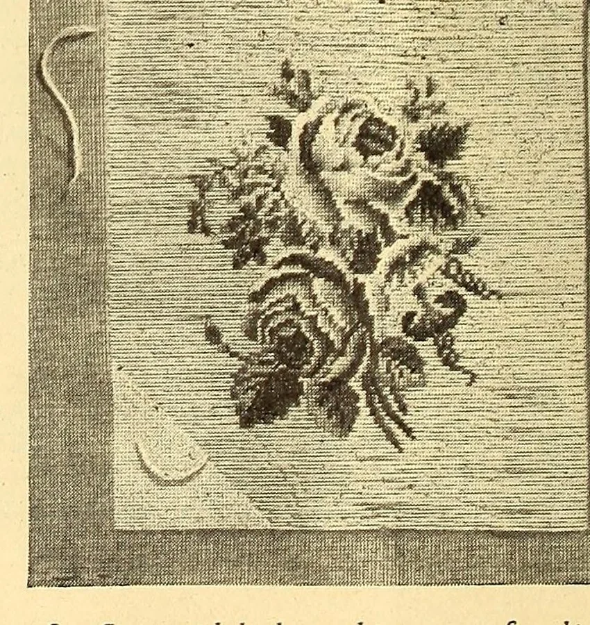 An illustration from Weldons needlework old & new, 1900, leaf 10