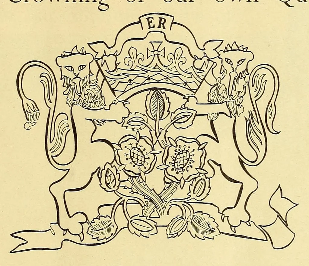 An illustration from Weldons needlework old & new, 1900, leaf 15