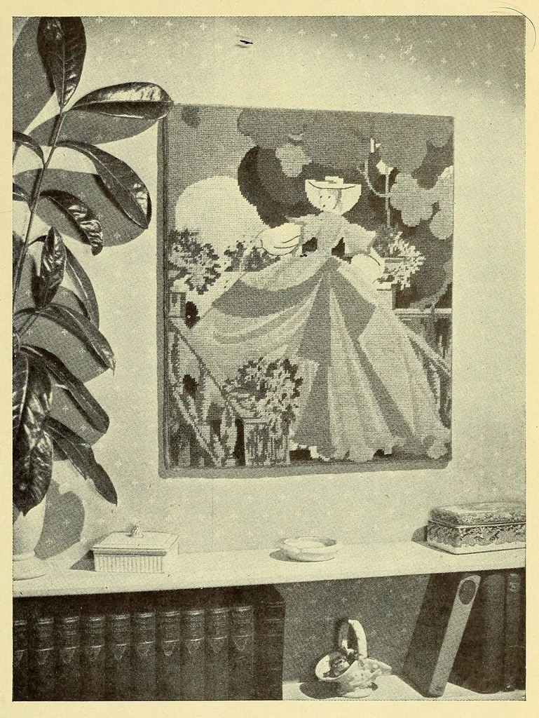 An illustration from Weldons needlework old & new, 1900, leaf 33