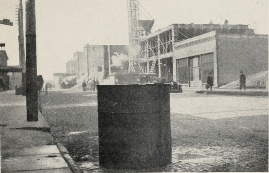 An illustration from The wellbeing of Waterloo : a report to the Civic Society of Waterloo, Iowa, 1910, leaf 12
