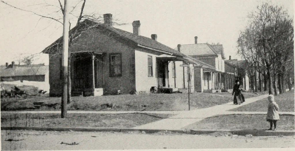 An illustration from The wellbeing of Waterloo : a report to the Civic Society of Waterloo, Iowa, 1910, leaf 42