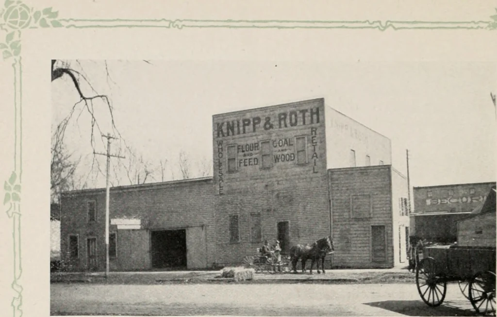 An illustration from The wellbeing of Waterloo : a report to the Civic Society of Waterloo, Iowa, 1910, leaf 43