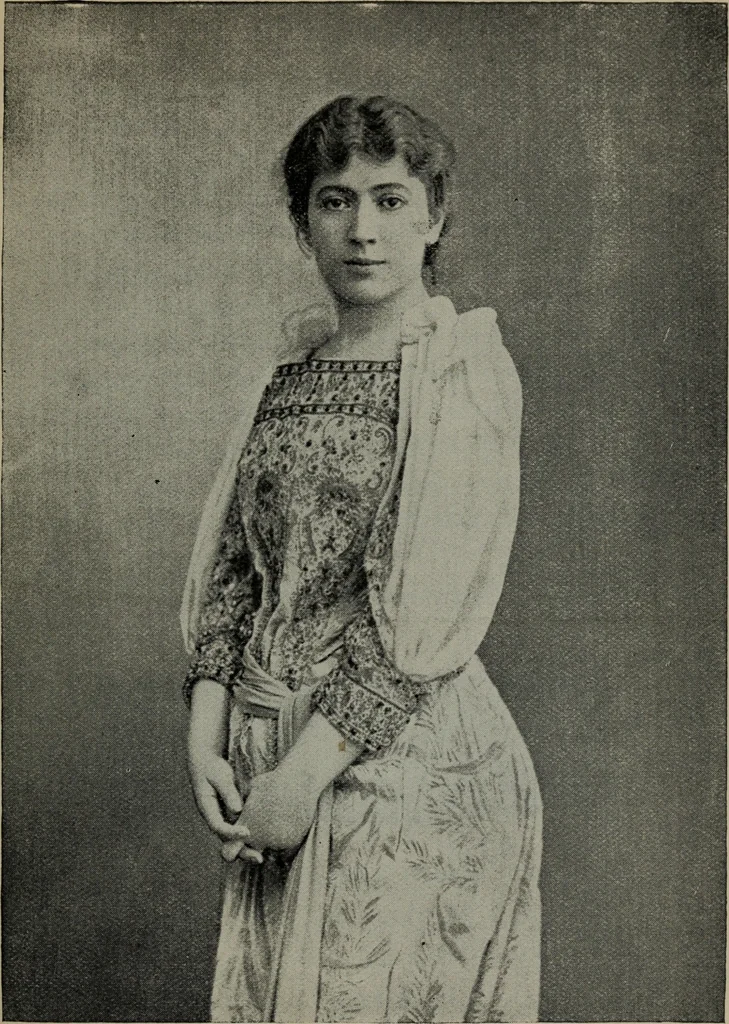 An illustration from The well-dressed woman: a study in the practical application to dress of the laws of health, art, and morals, 1893, leaf 102