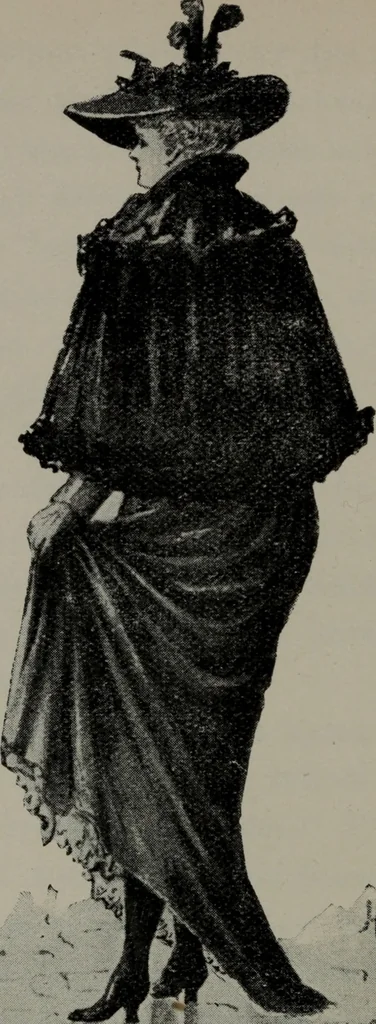 An illustration from The well-dressed woman: a study in the practical application to dress of the laws of health, art, and morals, 1893, leaf 179