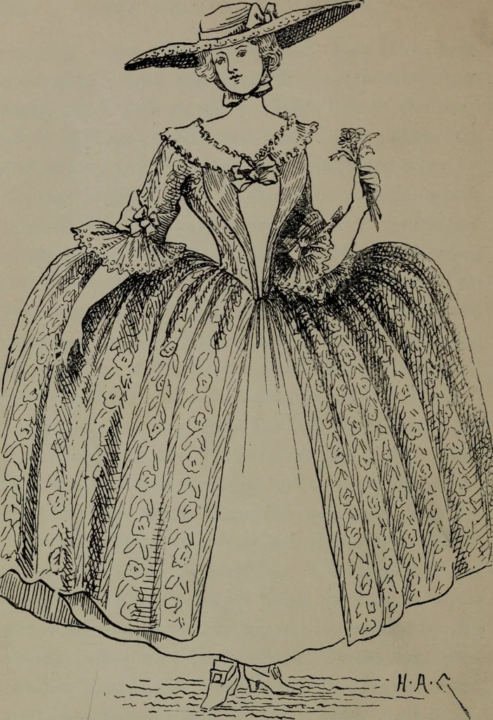 An illustration from The well-dressed woman: a study in the practical application to dress of the laws of health, art, and morals, 1893, leaf 279
