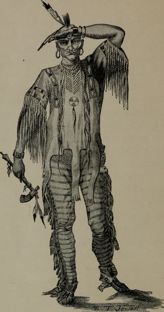 An illustration from The well-dressed woman: a study in the practical application to dress of the laws of health, art, and morals, 1893, leaf 291