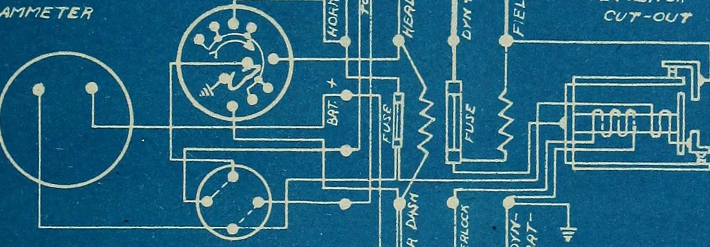 An illustration from Wells' auto-electricians' handbook; a reference book of adjustments, tests, repairs and performance of electric lighting and starting equipment on automobiles, 1922, leaf 364