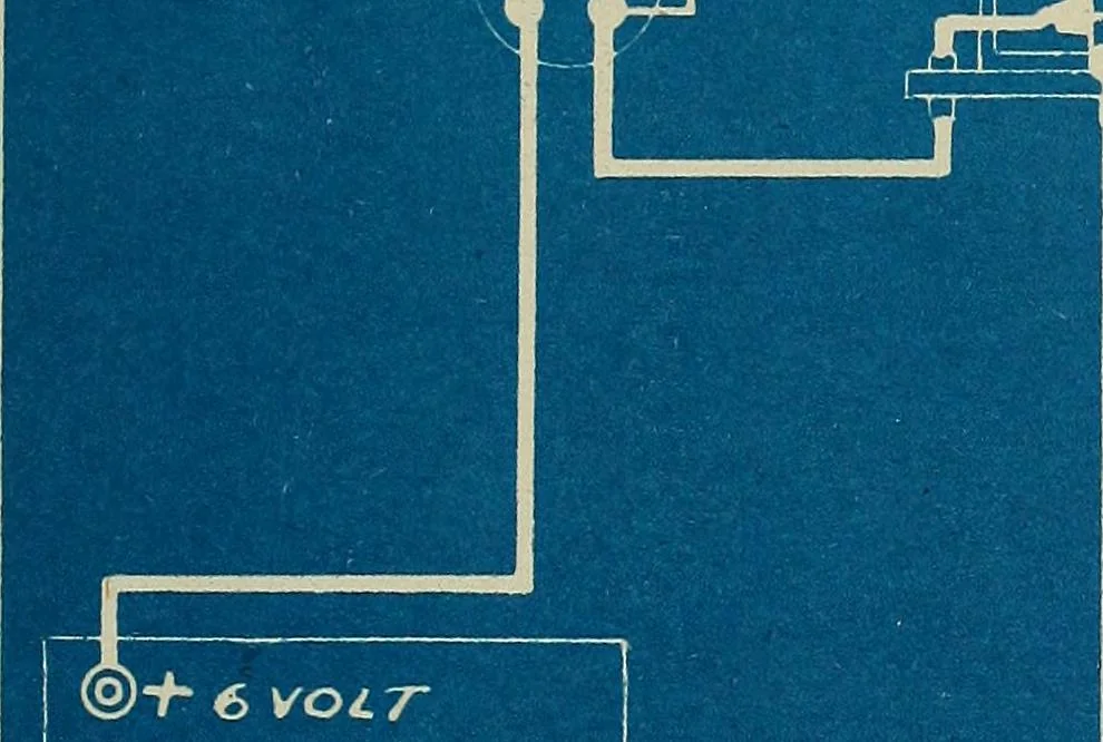 An illustration from Wells' auto-electricians' handbook; a reference book of adjustments, tests, repairs and performance of electric lighting and starting equipment on automobiles, 1922, leaf 536