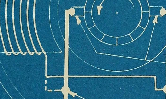 An illustration from Wells' auto-electricians' handbook; a reference book of adjustments, tests, repairs and performance of electric lighting and starting equipment on automobiles, 1922, leaf 536