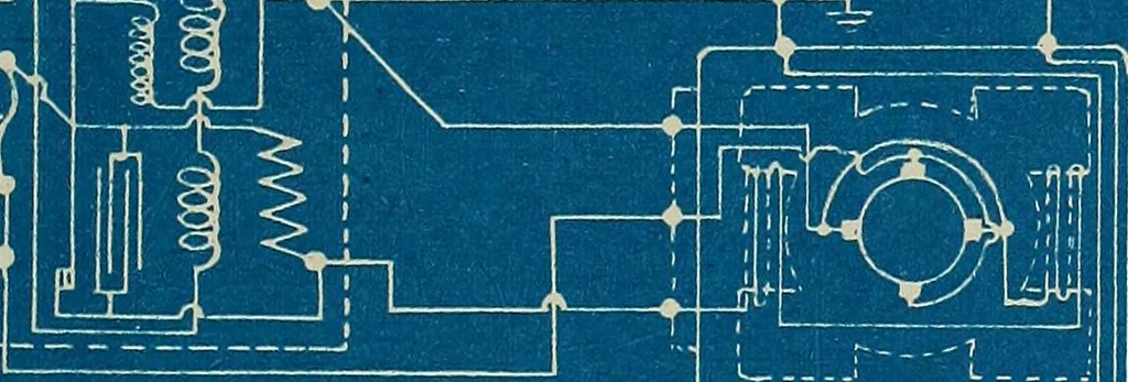 An illustration from Wells' auto-electricians' handbook; a reference book of adjustments, tests, repairs and performance of electric lighting and starting equipment on automobiles, 1922, leaf 544