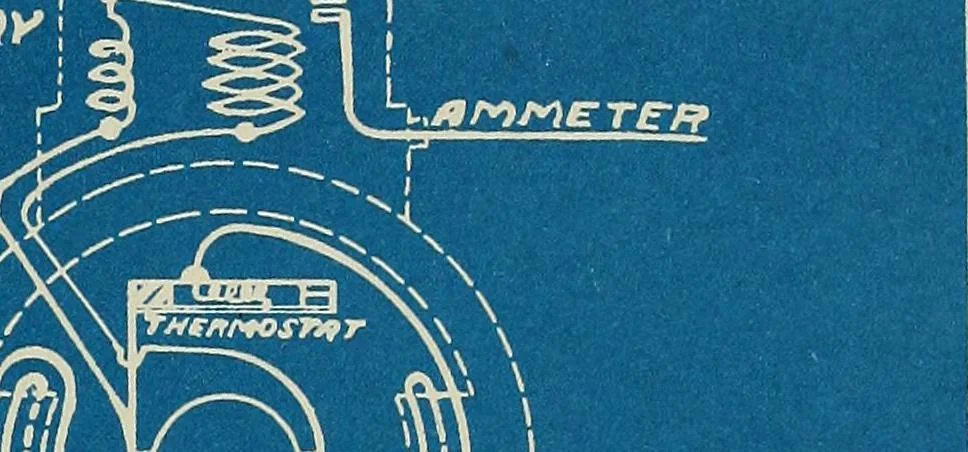 An illustration from Wells' auto-electricians' handbook; a reference book of adjustments, tests, repairs and performance of electric lighting and starting equipment on automobiles, 1922, leaf 558