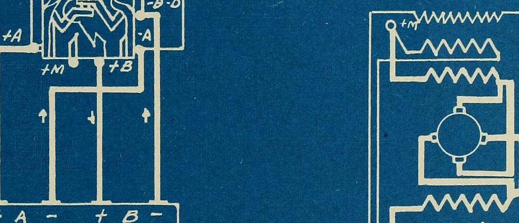 An illustration from Wells' auto-electricians' handbook; a reference book of adjustments, tests, repairs and performance of electric lighting and starting equipment on automobiles, 1922, leaf 576