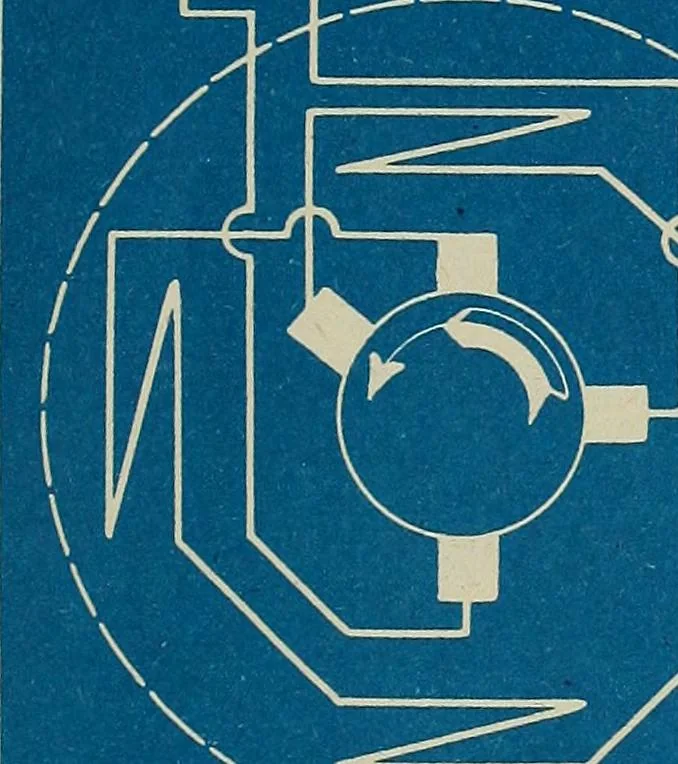 An illustration from Wells' auto-electricians' handbook; a reference book of adjustments, tests, repairs and performance of electric lighting and starting equipment on automobiles, 1922, leaf 586
