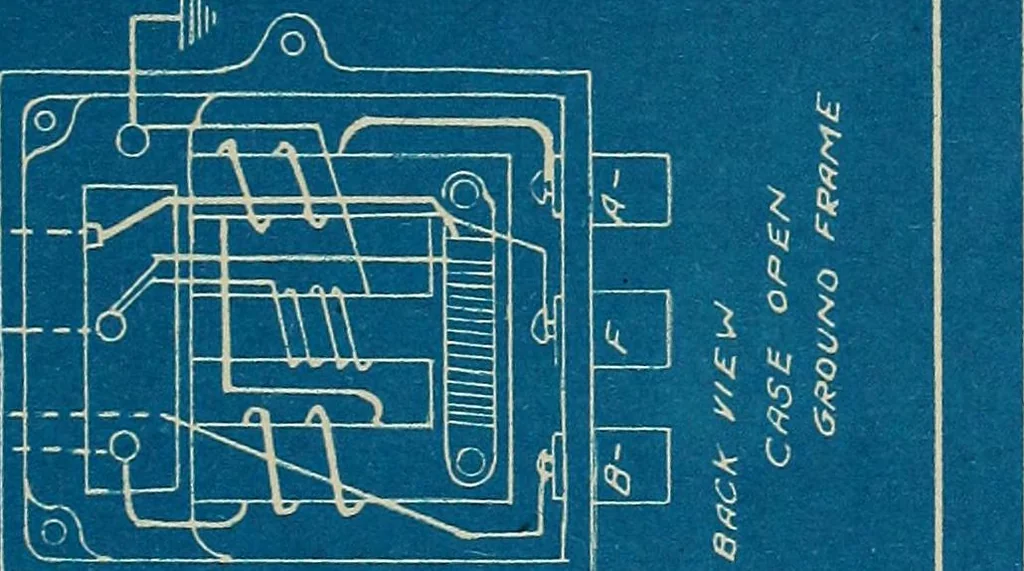 An illustration from Wells' auto-electricians' handbook; a reference book of adjustments, tests, repairs and performance of electric lighting and starting equipment on automobiles, 1922, leaf 612