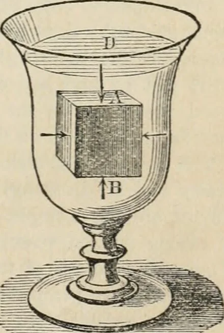 An illustration from Well's natural philosophy : for the use of schools, academies and privte students, introducing the latest results of scientific discovery and research ; arranged with special reference to the practical application of physical science to the arts and the experiences of everyday life ; with three hundred and seventy-five engravings, 1873, leaf 144