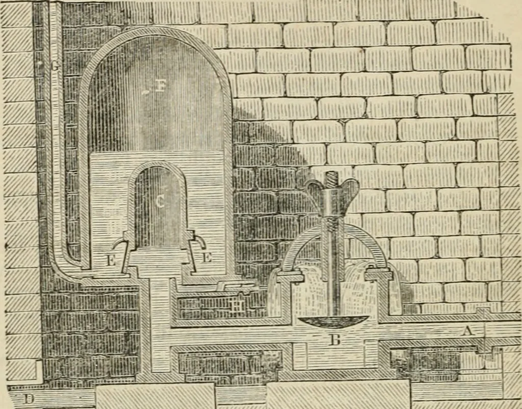 An illustration from Well's natural philosophy : for the use of schools, academies and privte students, introducing the latest results of scientific discovery and research ; arranged with special reference to the practical application of physical science to the arts and the experiences of everyday life ; with three hundred and seventy-five engravings, 1873, leaf 167