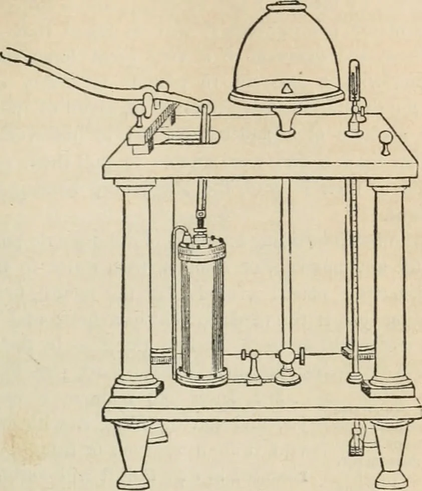 An illustration from Well's natural philosophy : for the use of schools, academies and privte students, introducing the latest results of scientific discovery and research ; arranged with special reference to the practical application of physical science to the arts and the experiences of everyday life ; with three hundred and seventy-five engravings, 1873, leaf 182