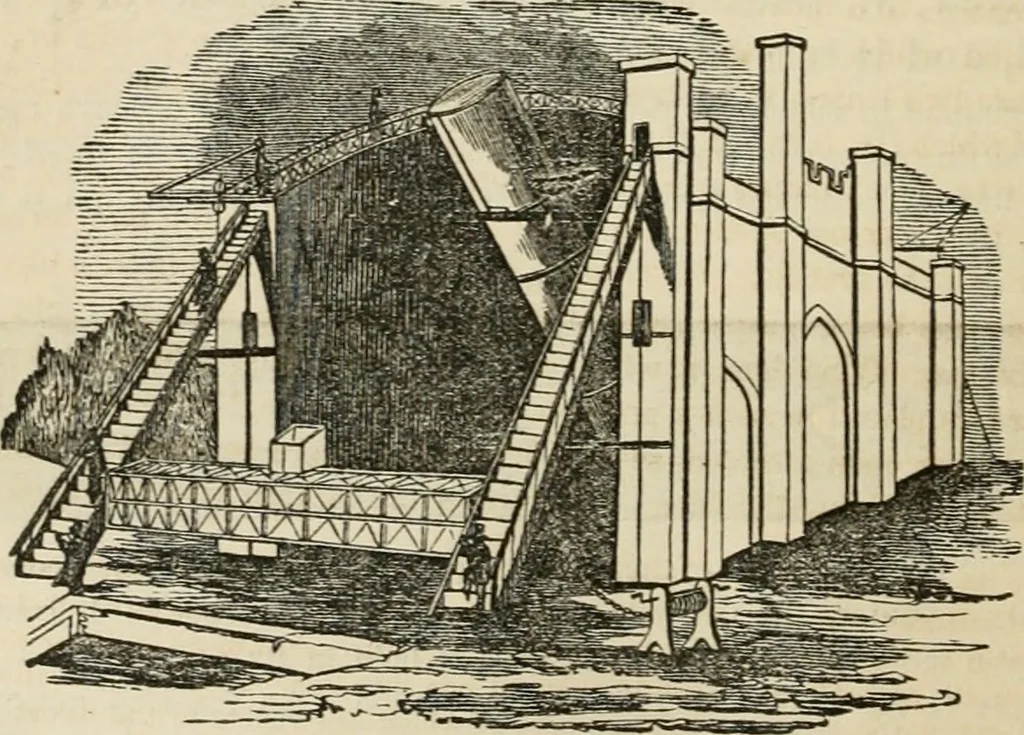 An illustration from Well's natural philosophy : for the use of schools, academies and privte students, introducing the latest results of scientific discovery and research ; arranged with special reference to the practical application of physical science to the arts and the experiences of everyday life ; with three hundred and seventy-five engravings, 1873, leaf 371