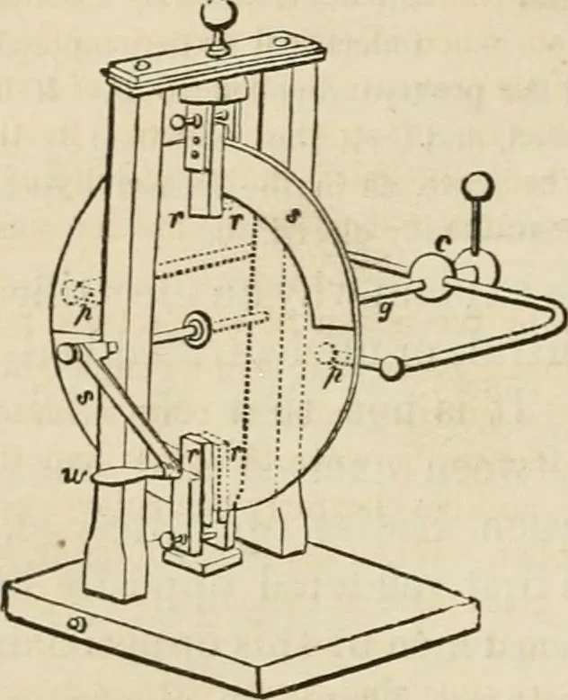An illustration from Well's natural philosophy : for the use of schools, academies and privte students, introducing the latest results of scientific discovery and research ; arranged with special reference to the practical application of physical science to the arts and the experiences of everyday life ; with three hundred and seventy-five engravings, 1873, leaf 383