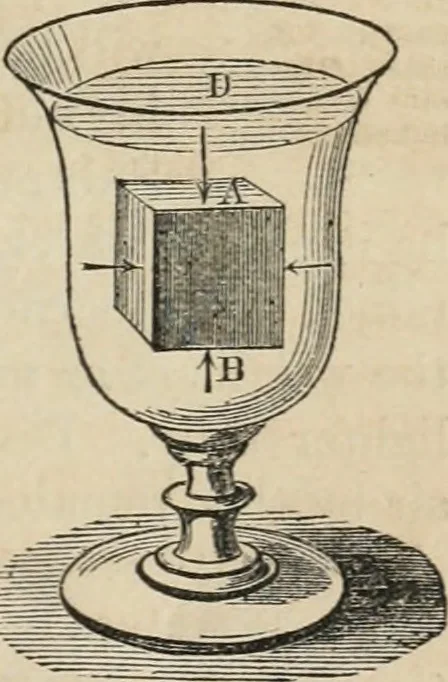 An illustration from Well's natural philosophy : for the use of schools, academies and privte students, introducing the latest results of scientific discovery and research ; arranged with special reference to the practical application of physical science to the arts and the experiences of everyday life ; with three hundred and seventy-five engravings, 1873, leaf 44