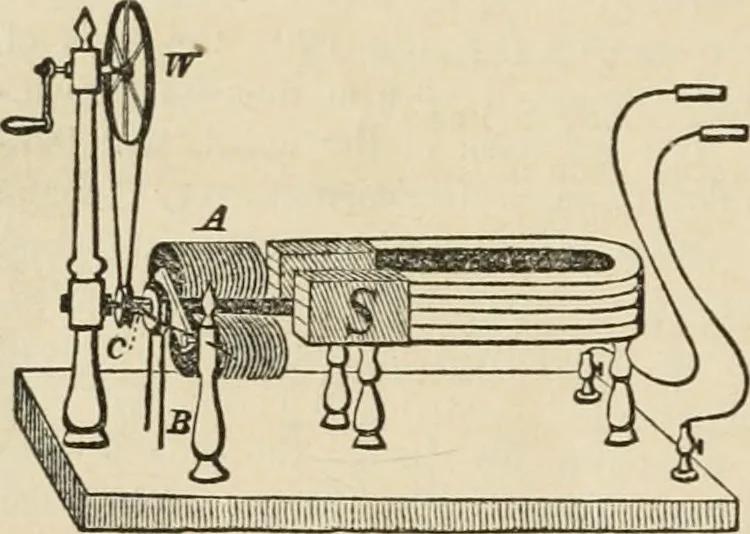 An illustration from Well's natural philosophy : for the use of schools, academies and privte students, introducing the latest results of scientific discovery and research ; arranged with special reference to the practical application of physical science to the arts and the experiences of everyday life ; with three hundred and seventy-five engravings, 1873, leaf 445