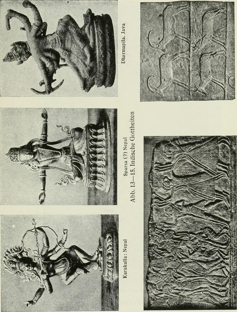 An illustration from Weltanschauungsprobleme und Lebenssysteme in der Kunst der Vergangenheit, 1918, leaf 100